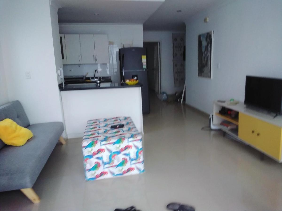 Cartagena Apartamento , Vista A La Ciudad Antigua Y Playa מראה חיצוני תמונה