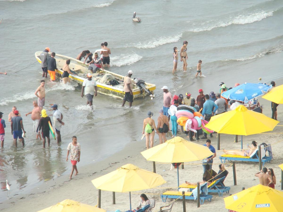 Cartagena Apartamento , Vista A La Ciudad Antigua Y Playa מראה חיצוני תמונה